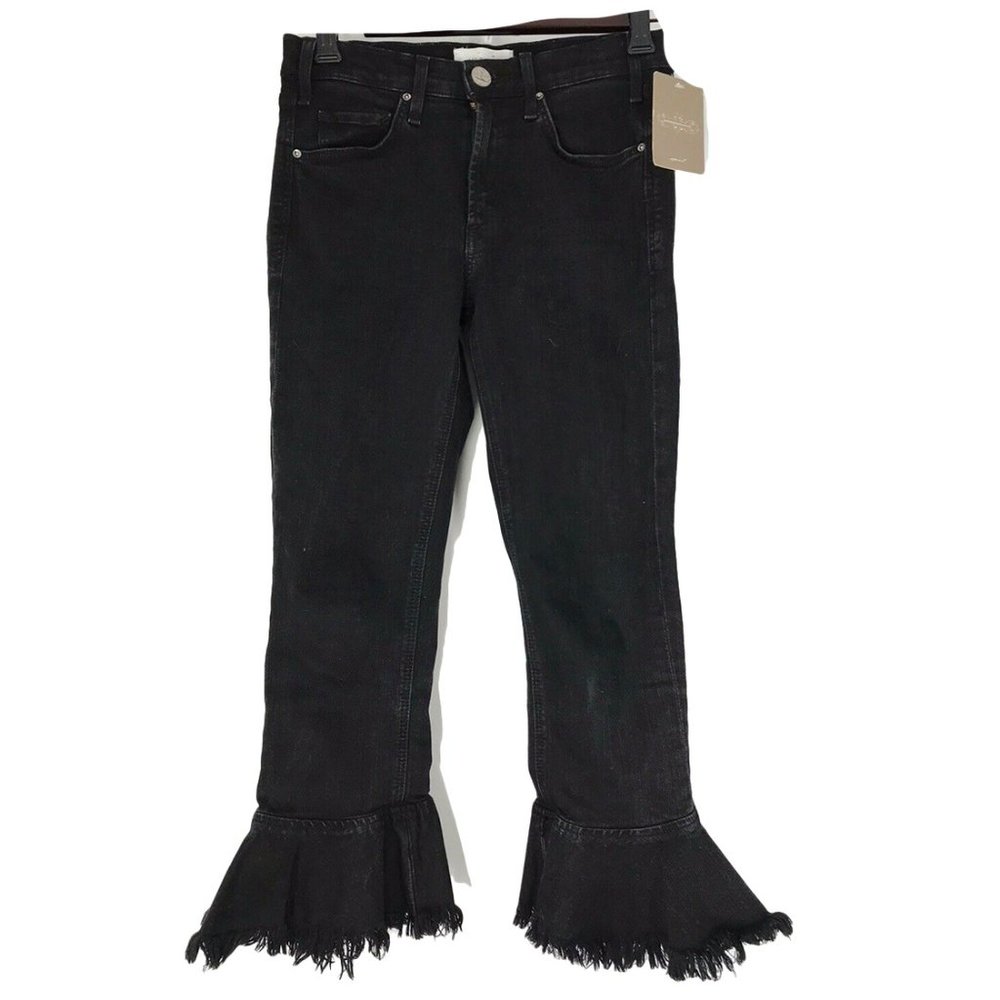 McGuires Denim from Anthropologie, Dark Wash Jeans, MSRP $248, Celebrity Style